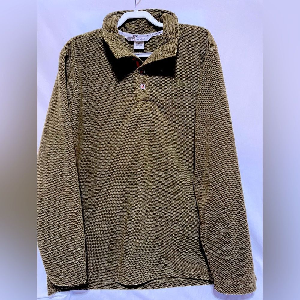 Men’s Bonded shirt. Size 2XL. Dark/ moss green